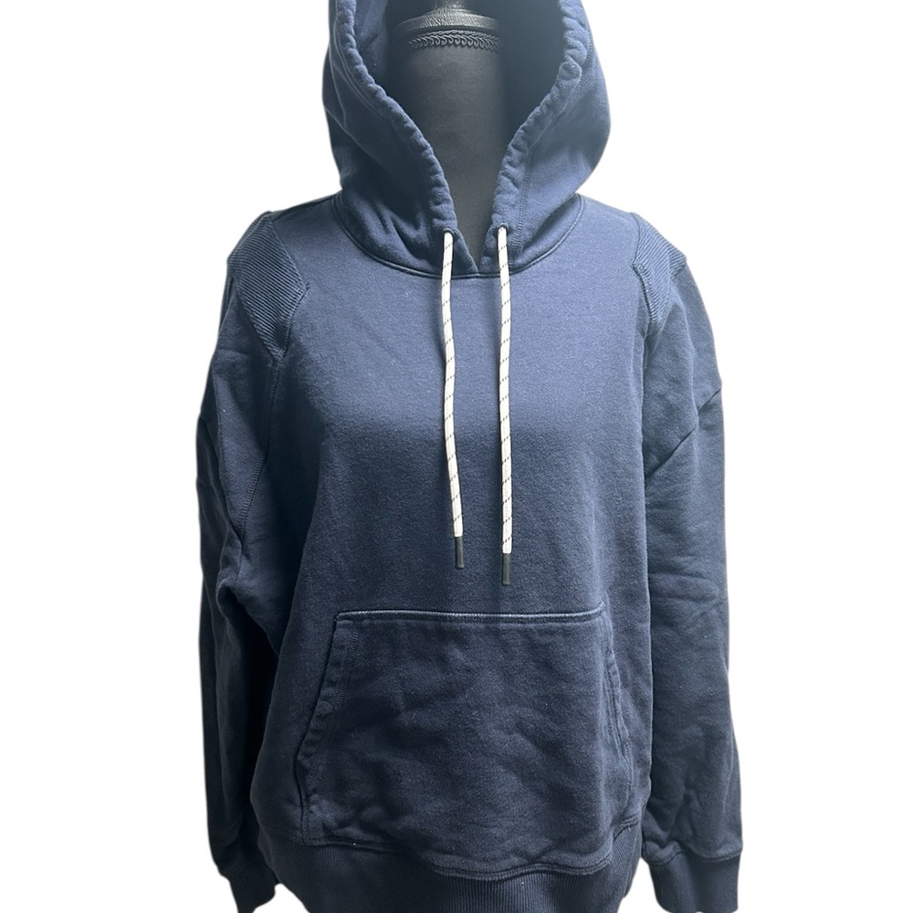 Peloton Dark Blue Hoodie Sweater Size Large